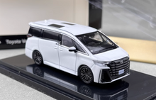 Load image into Gallery viewer, Model1 1:64 White Vellfire AH40 MPV Mini Van Model Metal Diecast Car New Collection
