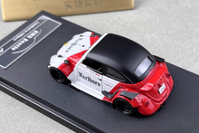 Load image into Gallery viewer, HKM 1:64 White VW RWB Beetle Convertible Sports Model Diecast Metal Car New Collection
