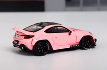 Load image into Gallery viewer, Fuji 1:64 Pink JDM GR86 Rocket Bunny Coupe Sports Model Diecast Metal Car New Collection
