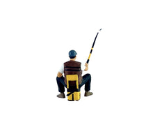 Load image into Gallery viewer, 1:64 Painted Figure Mini Model Miniature Resin Diorama Go Fishing Fisherman A
