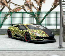 Load image into Gallery viewer, JEC 1:64 Black Huracan LP610 LBWK Racing Sports Model Diecast Metal Car New Collection
