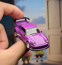 Load image into Gallery viewer, MM 1:64 Purple RWB 930 Racing Sports Model Diecast Metal Car New Collection
