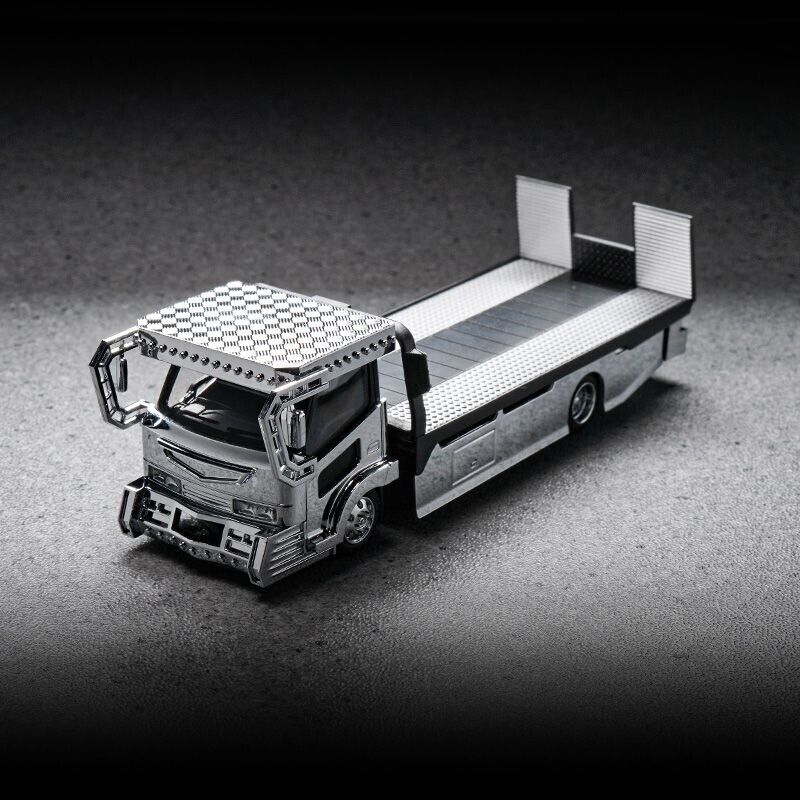 MT 1:64 JDM Dekotora Flatbed Tow Truck Sports VIP Model