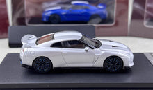 Load image into Gallery viewer, MH 1:64 Silver 50th Skyline GTR R35 Racing Sports Model Diecast Metal Car New Collection
