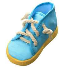 Load image into Gallery viewer, Dog Squeaky Toys Shoes-Shaped Chew Tear-Resistant Plush for Teeth Grinding Pet
