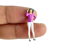 Load image into Gallery viewer, 1:64 Painted Figure Model Miniature Resin Diorama Sand Stree Band Music Guitar New
