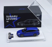 Load image into Gallery viewer, ATS 1:64 Blue LEVORG Wagon Touring Sports Model Diecast Metal Car New Collection
