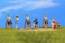Load image into Gallery viewer, 1:64 Painted Figure Model Miniature Resin Diorama Sand Painter Artist Drawing Collection
