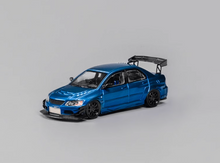 Load image into Gallery viewer, CM 1:64 Blue JDM Lancer Evo 9 IX Voltex Sports Model Diecast Metal Car New Collection
