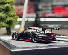 Load image into Gallery viewer, Sparky 1:64 Black 911 992 GT3 R Sports Model Diecast Metal Car New Collection
