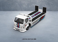 Load image into Gallery viewer, TM 1:64 H300 Flatbed Transport Trailer Truck Sports Model Diecast Metal Car
