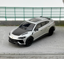 Load image into Gallery viewer, MINIGT 1:64 Silver Urus Performante SUV Sports Model Diecast Metal Car New Collection
