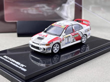 Load image into Gallery viewer, MH 1:64 Rally Lancer Evolution EVO IV GSR #1 Sport Model Diecast Metal Car New Collection
