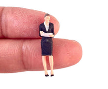Load image into Gallery viewer, 1:64 Painted Figure Model Miniature Resin Diorama Sand Lady Gentleman Secretary
