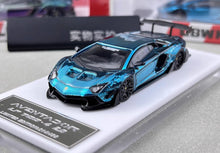 Load image into Gallery viewer, Star 1:64 Blue Carbon LBWK LP700-4 Aventador Sport Model Diecast Metal Car New Collection
