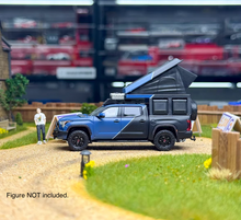 Load image into Gallery viewer, CM 1:64 Blue Tundra Overland Camper Pickup Sports Model Diecast Metal Car New Collection
