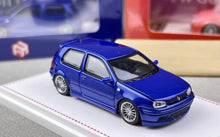 Load image into Gallery viewer, FH 1:64 Blue VW Golf GTI MK4 2 Doors Coupe Sports Model Diecast Metal Car New

