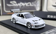 Load image into Gallery viewer, FS 1:64 White Supra A80 Targa Convertible Sports Model Diecast Metal Car New Collection
