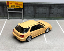 Load image into Gallery viewer, 1:64 Furuya HEC Yellow Impreza WRX STI VII 7 Wagon Model Diecast Metal Car
