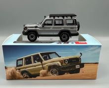 Load image into Gallery viewer, DBGT 1:64 Silver Land Cruiser LC70 SUV ORV Sports Model Diecast Metal Car New Collection
