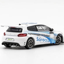 Load image into Gallery viewer, GCD 1:64 White VW Scirocco R Coupe Racing Sports Diecast Model Metal Car New Collection
