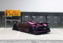 Load image into Gallery viewer, CM 1:64 Purple Imola Super Racing Sports Model Diecast Metal Car
