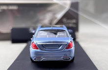 Load image into Gallery viewer, King 1:64 Blue AMG S65 W222 Luxury Sedan Sports Model Diecast Metal Car New Collection
