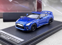 Load image into Gallery viewer, MH 1:64 Blue JDM Skyline GTR R35 Nismo Sports Model Diecast Metal Car New Collection
