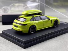 Load image into Gallery viewer, RM 1:64 Yellow Panamera Turismo Sports Model Diecast Metal Car New Collection
