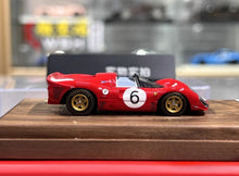 Load image into Gallery viewer, DMH 1:64 Red 1967 330 P4 #6 Convertible Sports Model Diecast Resin Car New Collection
