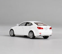 Load image into Gallery viewer, JKM 1:64 White IS350 Sedan Sports Model Diecast Metal Car New Collection
