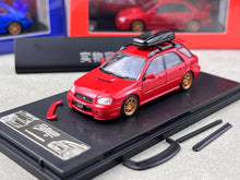 Load image into Gallery viewer, 1:64 Furuya Red Impreza WRX STI VIII 8 Wagon Sport Model Diecast Metal Car
