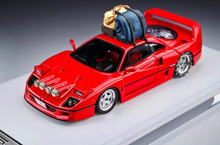 Load image into Gallery viewer, MY64 1:64 Red Snow F40 Classic Super Racing Sports Model Diecast Resin Car New

