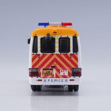 Load image into Gallery viewer, TINY 1:50 Hongkong Police Toyota Coaster Bus Van Model Toy Metal Car NIP
