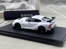 Load image into Gallery viewer, RM 1:64 White GR Supra GT4 EVO2 Coupe Sports Model Diecast Metal Car New Collection
