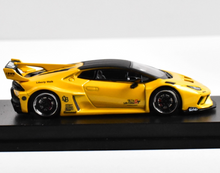 Load image into Gallery viewer, MJ 1:64 Yellow Huracan LP610 GT Sports Model Diecast Metal Car New Collection
