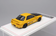 Load image into Gallery viewer, FH 1:64 Yellow JDM Skyline GTR R32 S-Tune Sports Model Diecast Metal Car New Collection
