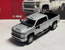 Load image into Gallery viewer, SC 1:64 Silver Silverado Pickup Truck Sports Model Diecast Metal Car New Collection
