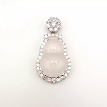 Load image into Gallery viewer, Nature Jade Gourd Pendant Necklace Gift Jewelry charm Blessing Lucky Fortune b
