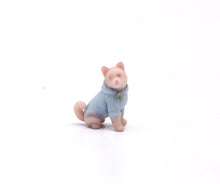 Load image into Gallery viewer, 1:64 Painted Figure Model Miniature Resin Sand Diorama Pretty Puppy Dog Pet Coat
