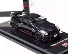 Load image into Gallery viewer, Inno 1:64 Black Carbon GTR R35 Nismo Sports Model Diecast Metal Car New Collection
