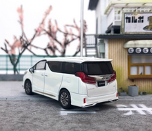 Load image into Gallery viewer, Hobby Japan 1:64 White Alphard MPV V6 Mini Van Model Diecast Metal Car New
