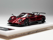 Load image into Gallery viewer, HH 1:64 Red Carbon Zonda Tricolore Racing Sports Model Diecast Metal Car New Collection
