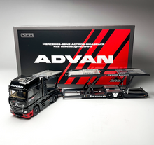 Load image into Gallery viewer, 1:64 GCD Advan Actros Gigaspace 4x2 Trailer Truck Model Diecast Metal Car New Collection
