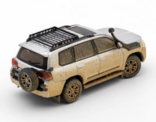 Load image into Gallery viewer, GCD 1:64 Silver Land Cruiser LC200 SUV ORV Sports Model Diecast Metal Car New Collection
