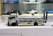 Load image into Gallery viewer, MT 1:64 Gray AF H300 Flatbed Trailer Tow Truck Model Diecast Metal Car New Collection

