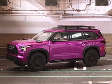 Load image into Gallery viewer, GCD 1:64 Purple Sequoia XK80 TRD Pro ORV SUV Sport Model Diecast Metal Car New Collection
