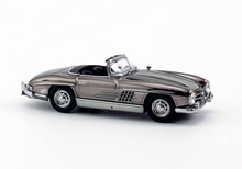 Load image into Gallery viewer, YS 1:64 Plating Gray 300SL W198 Convertible Sports Model Diecast Metal Car New Collection
