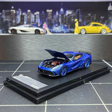 Load image into Gallery viewer, SH 1:64 Blue Novitec 812 F12 TDF N-Largo Sports Model Diecast Metal Car New
