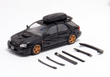 Load image into Gallery viewer, 1:64 Furuya Black Impreza WRX STI VIII 8 Wagon Model Diecast Metal Car New Collection
